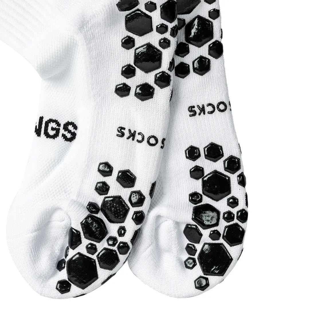 Wings Grip Socks – White