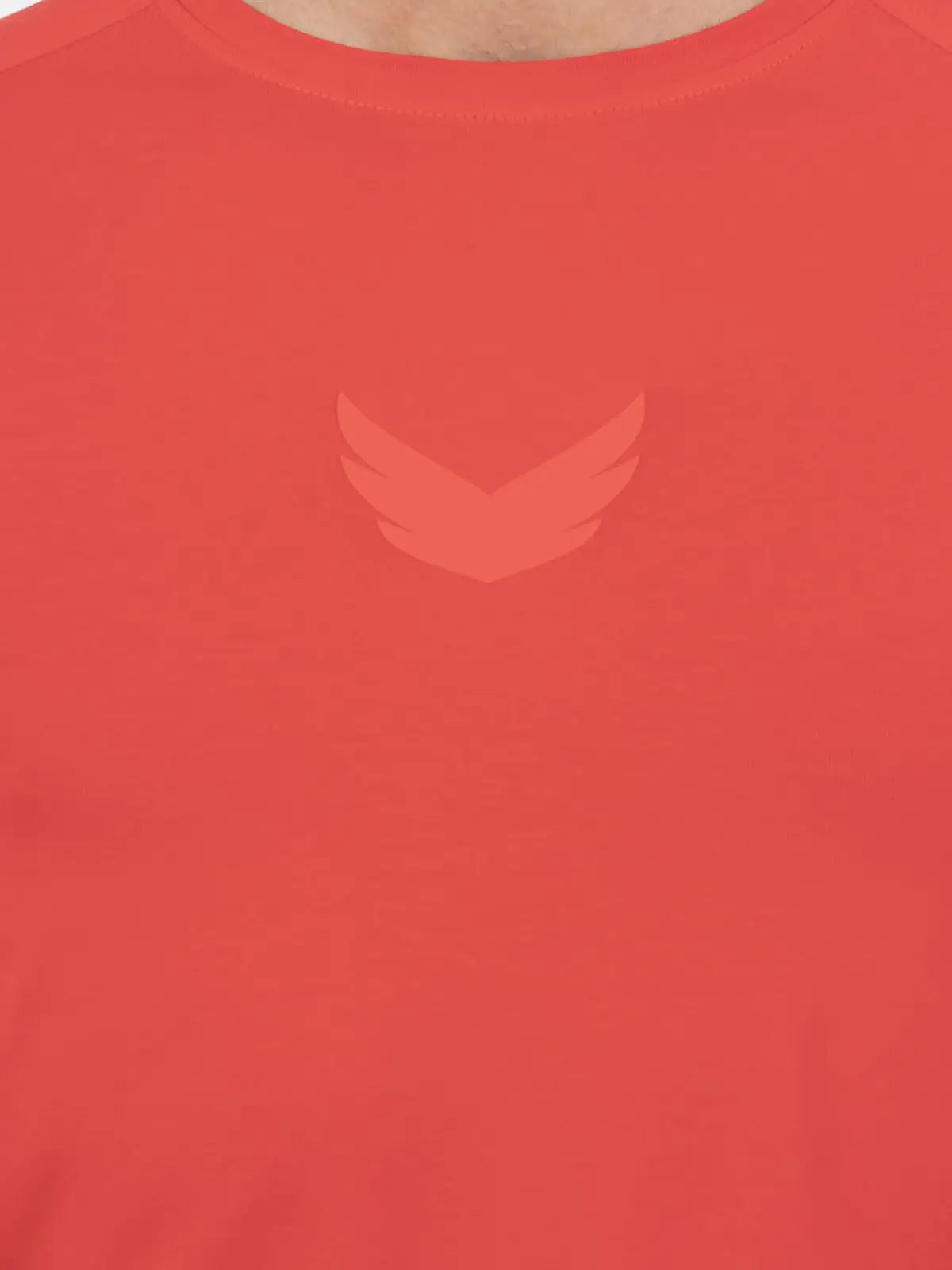 Curved Hem Basic Short Sleeve Training T-Shirt - CHILLIRED