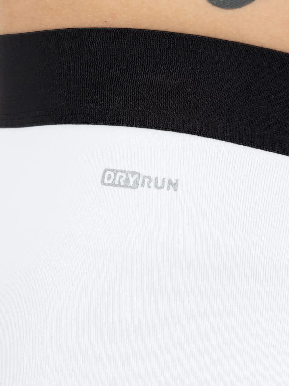 Wings Compression Long Training Shorts – White