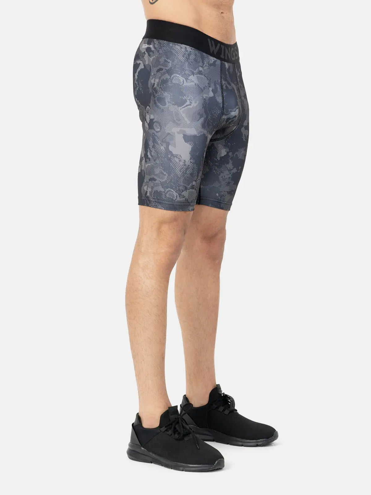 Wings Compression Long Training Shorts – Camouflage