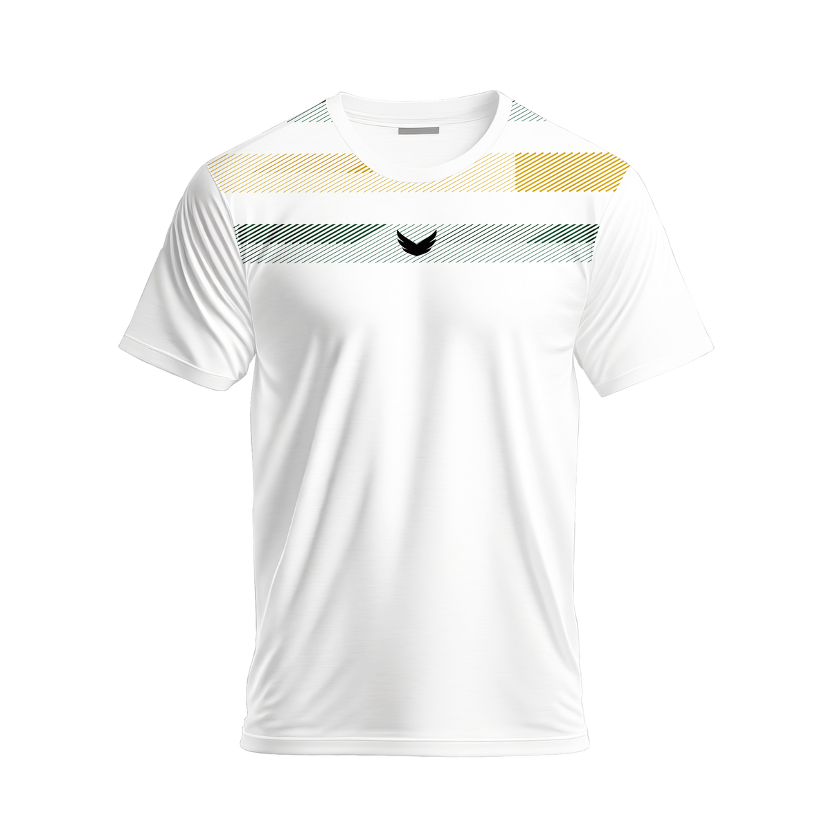 White Degraded Padel T-shirt - White