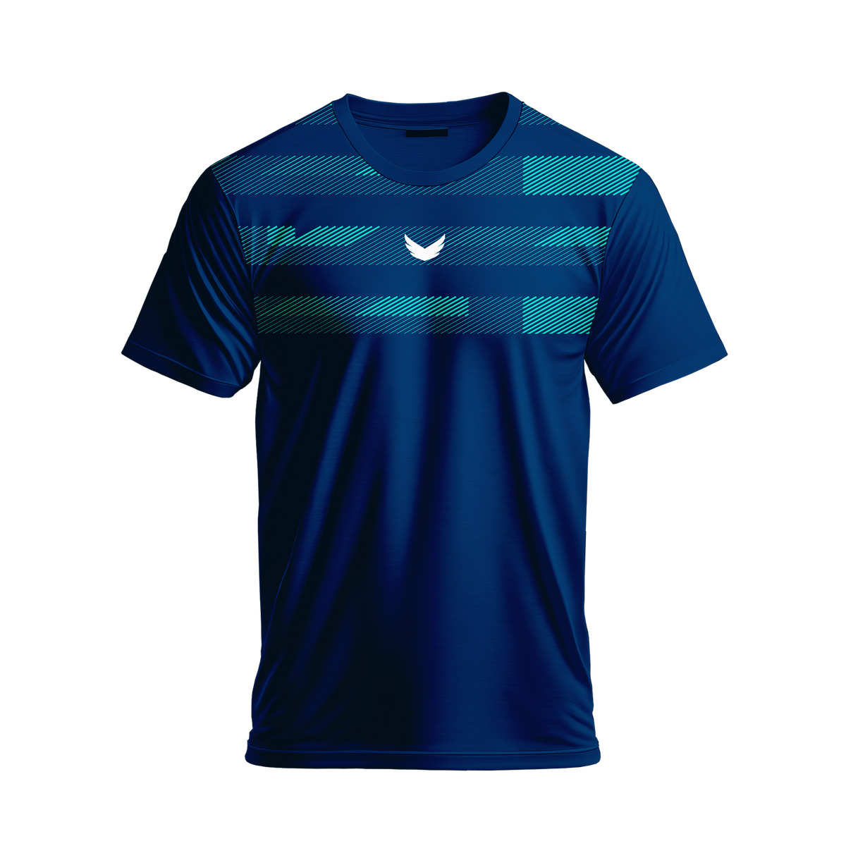 Wings Dri-Fit Padel T-Shirt – Blue Degraded