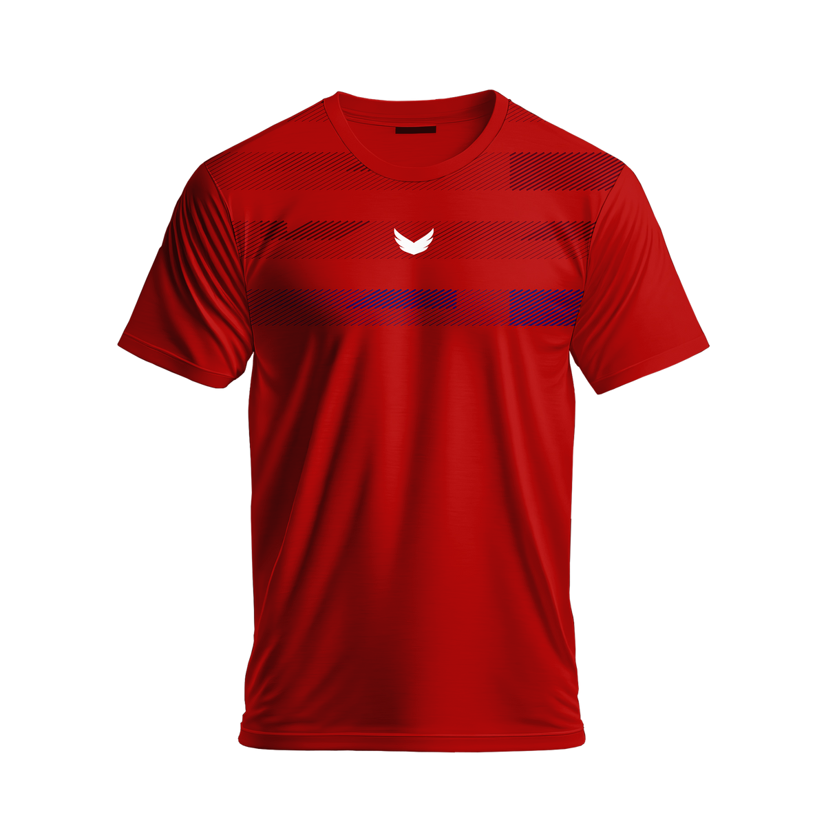 Red Degraded Padel T-shirt - Red