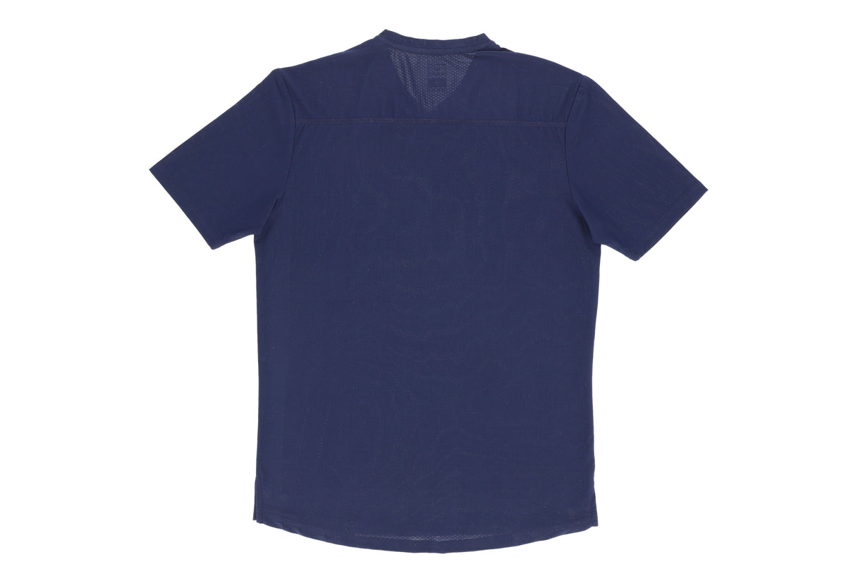 Wings Turbotec V-Neck Tee – Navy
