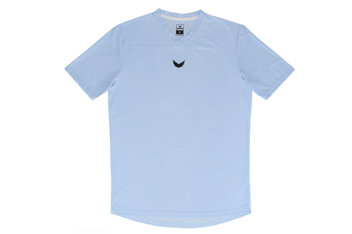 Wings Turbotec V-Neck Tee – Sky Blue