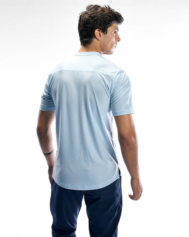 Turbotec V Neck - Sky Blue