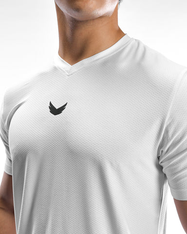 Turbotec V Neck - White