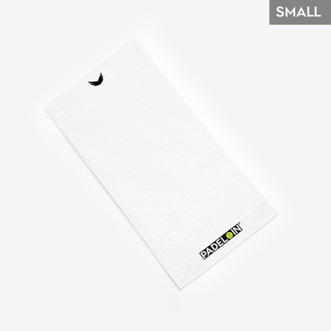 WINGS Active Luxe – Premium Sports Towel (Small)– White