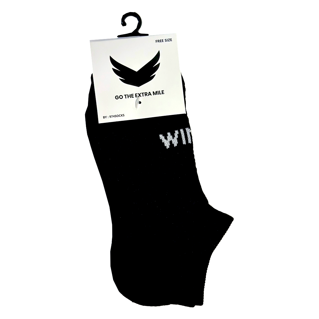 Wings Sports Socks - Black