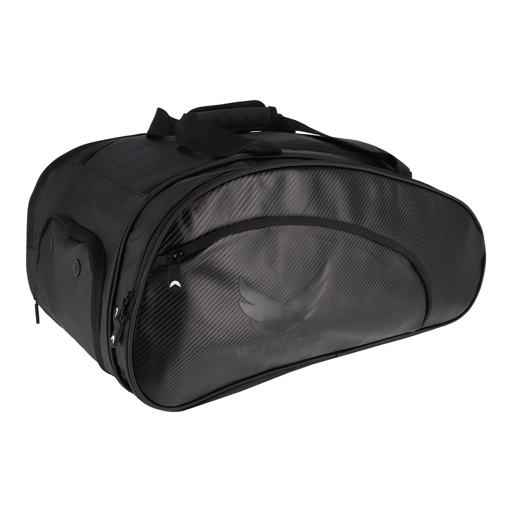WINGS Padel Racket Bag – Black